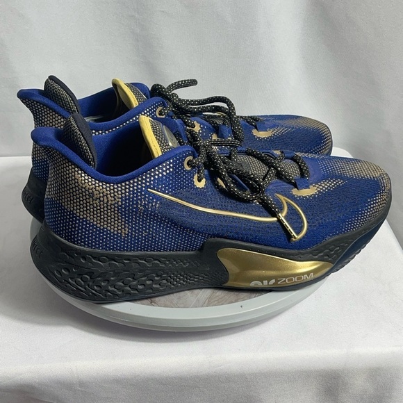 Nike Air Zoom BB NXT Basketball Shoes Blue Gold Black Men’s 11.5 Sporty Comfort main image 7